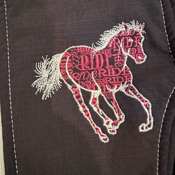COWGIRL HARDWARE SASSY COWGIRL SHELL JACKET BLACK 4T - Picture 5 of 10